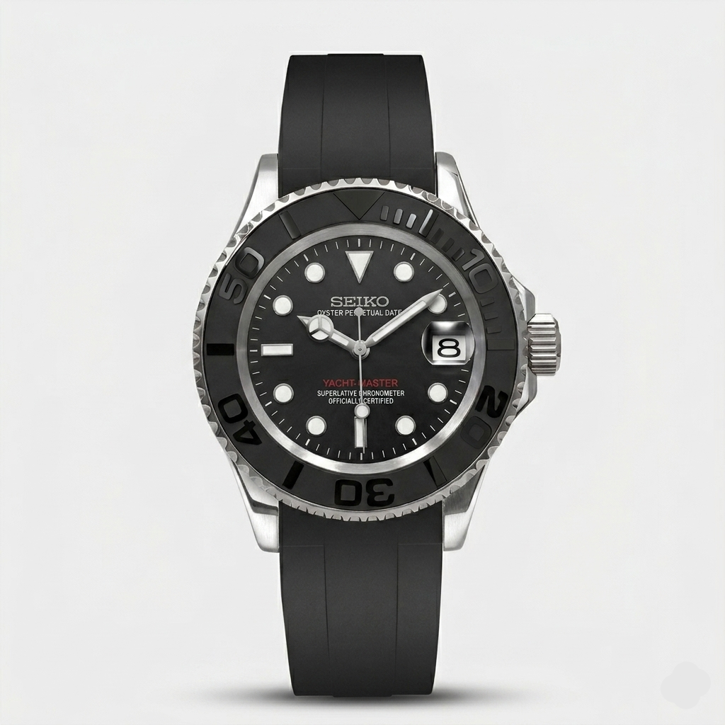 Seiko Mod Yacht-Master "Silver"