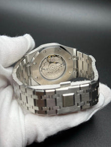Seiko Mod Royal Oak "Skeleton Silver"