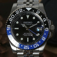 Seiko Mod GMT MASTER II "Batman"