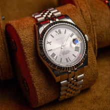 Seiko Mod Datejust "White Roman"