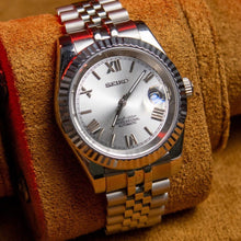 Seiko Mod Datejust "White Roman"