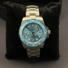 Seiko Mod Submariner "Baby Blue"